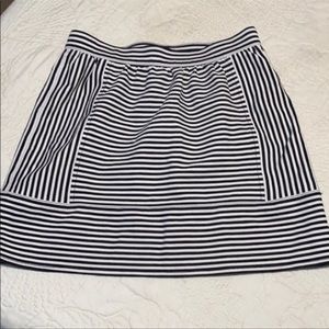 Madewell striped skirt